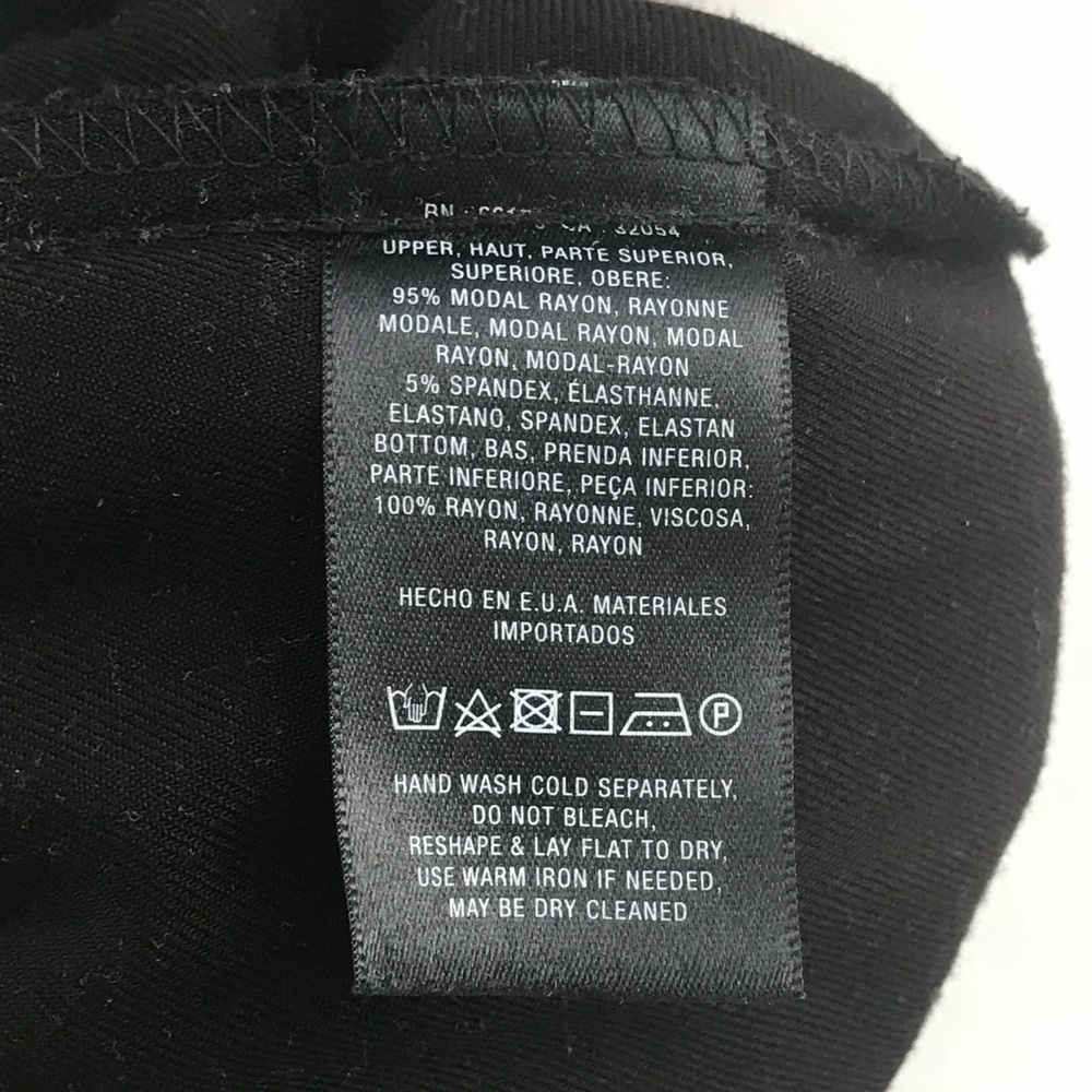 Athleta Black Cropped Skirted Leggings Sz. S - Picture 5 of 7